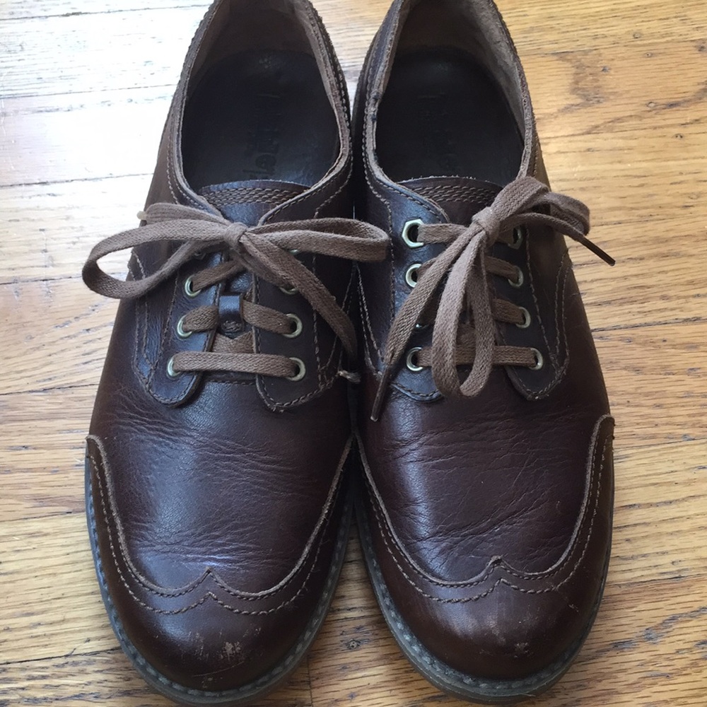 Timberland oxfords.